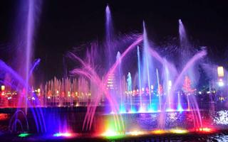 大雁塔音樂噴泉1