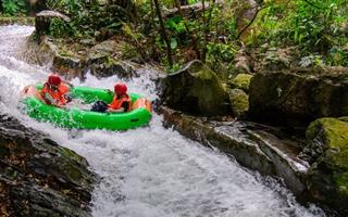 清遠(yuǎn)筆架山漂流