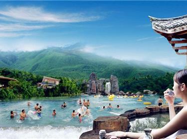 河源鏡花緣、葉園生態溫泉兩天