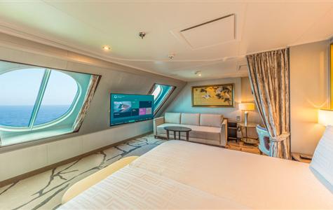 星夢郵輪-世界夢號-海景客房